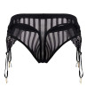 CandyMan String Porte-Jarretelles Turan Noir